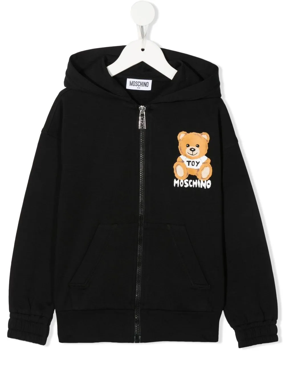 

Moschino Kids hoodie con motivo Teddy Bear - Negro