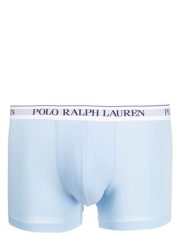 Polo Ralph Lauren Logo Waistband Boxer Briefs (set Of three) - Farfetch