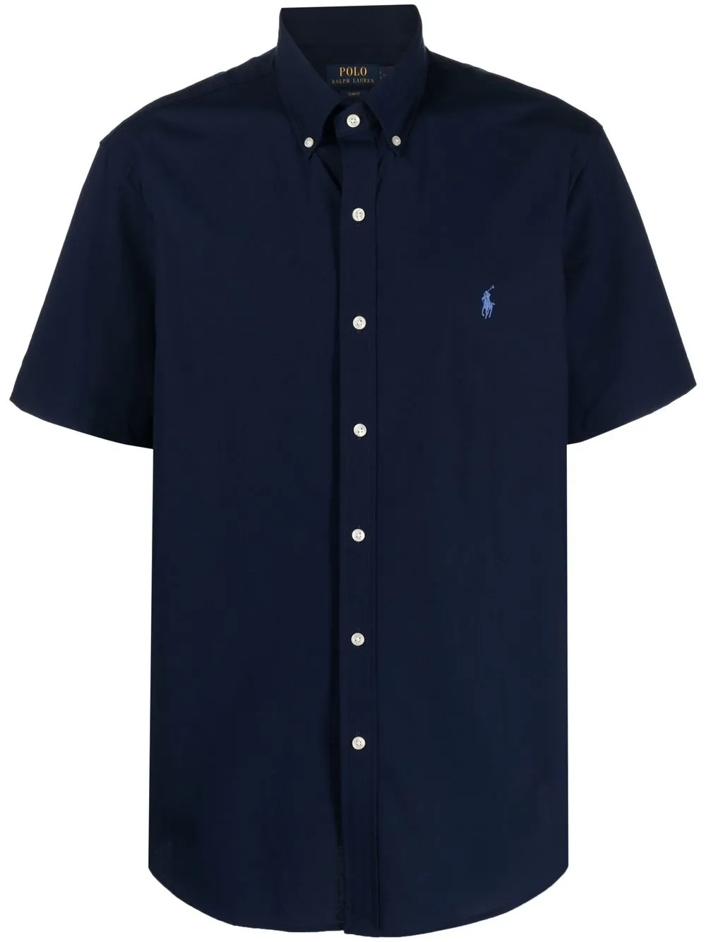 

Polo Ralph Lauren playera con logo bordado Polo Pony - Azul