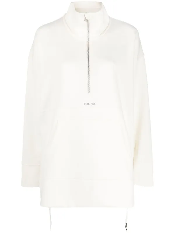 RLX Ralph Lauren クォータージップ スウェットシャツ | ニュートラル