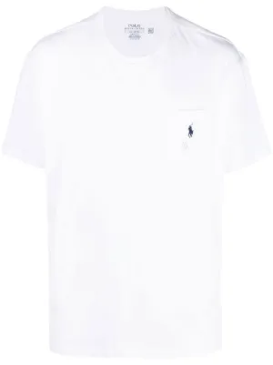 Polo Ralph Lauren Embroidered Logo T-shirt | White | FARFETCH RO Polo Ralph Lauren Embroidered Logo T-shirt | White | FARFETCH RO