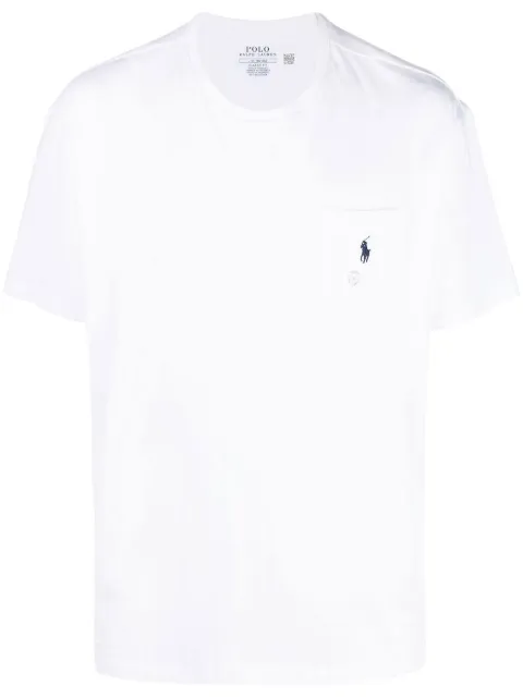 Polo Ralph Lauren embroidered-logo short-sleeve T-shirt 