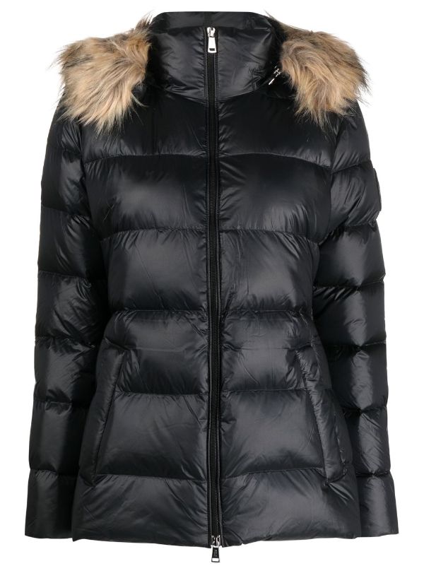 Louis Vuitton pre-owned belted puffer jacket