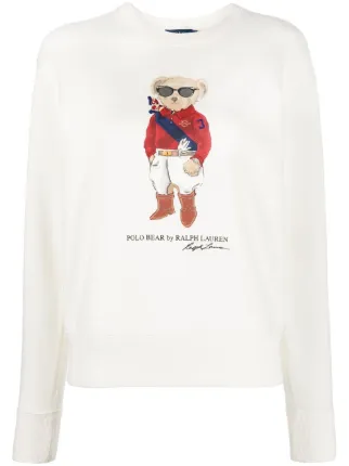 Polo Ralph Lauren Polo Bear cotton-blend Sweatshirt - Farfetch