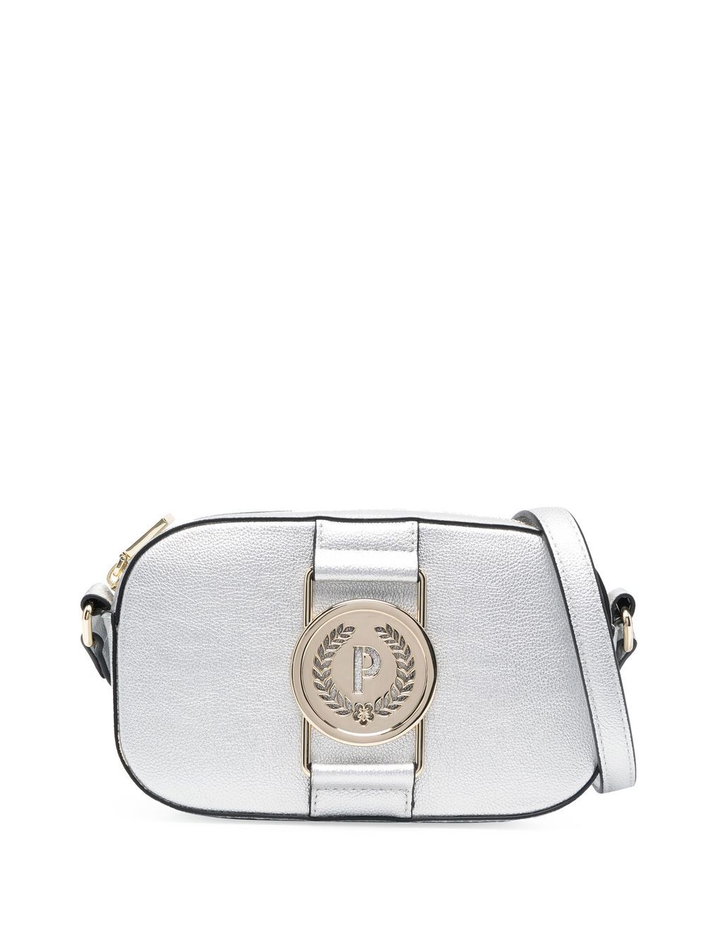 Pollini logo-plaque satchel bag | Smart Closet