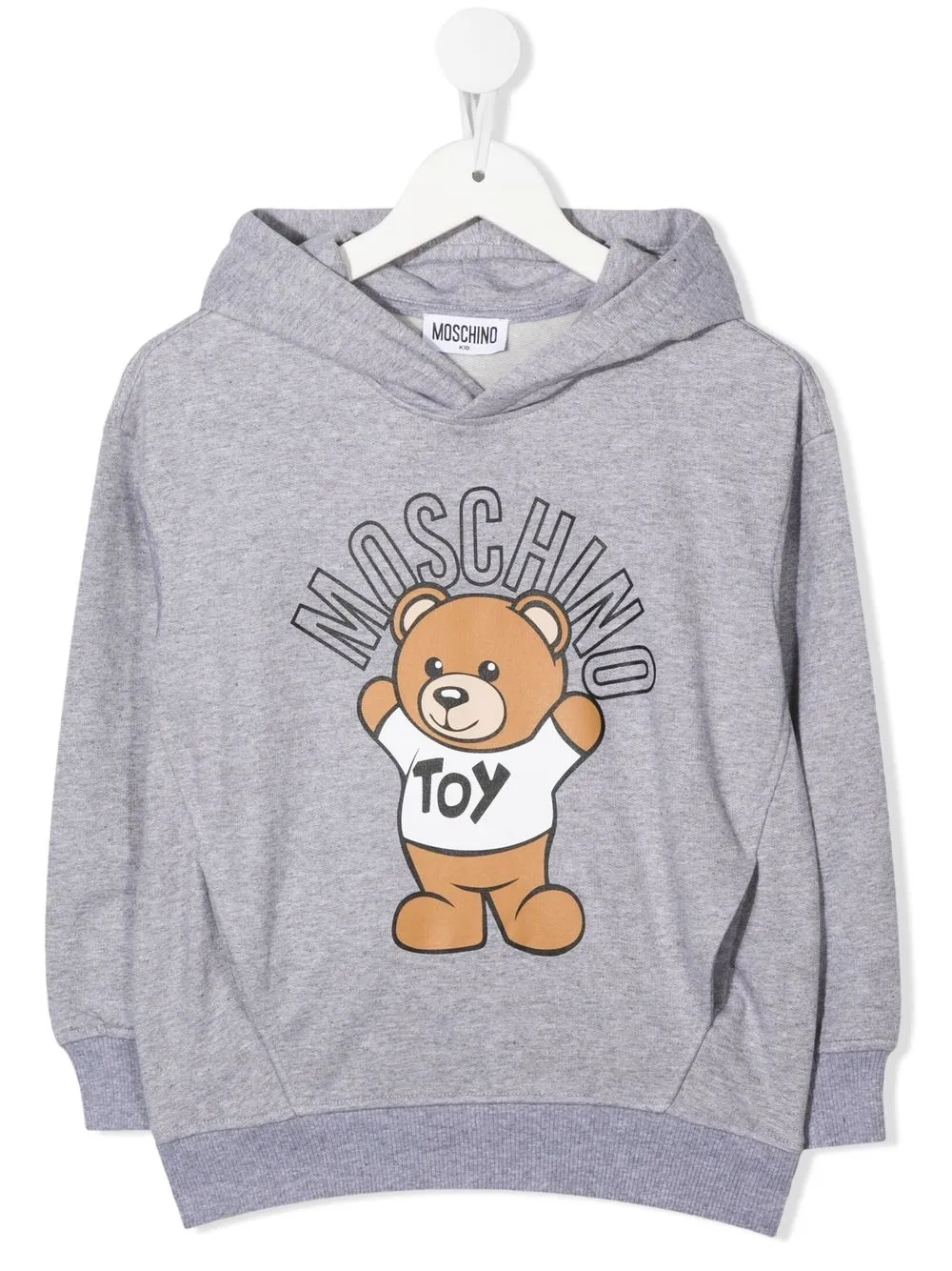 

Moschino Kids hoodie con motivo Teddy Bear - Gris