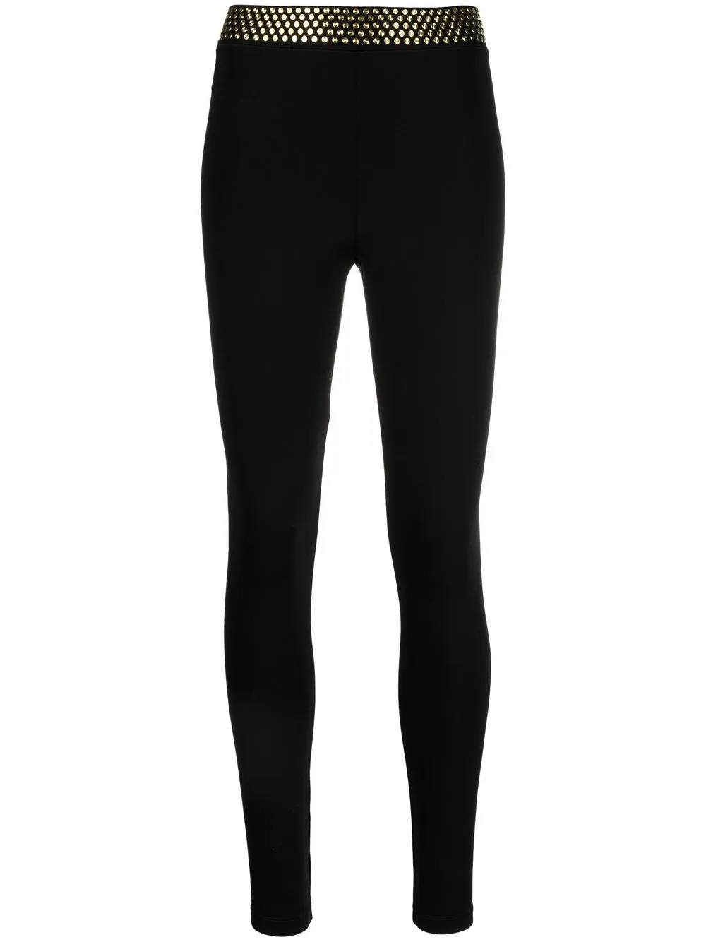 

Stella McCartney leggins con apliques en la pretina - Negro