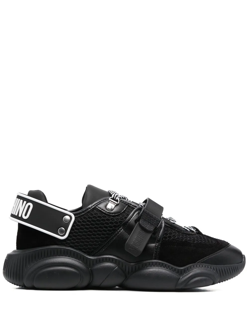 

Moschino tenis altos Bubble Teddy - Negro