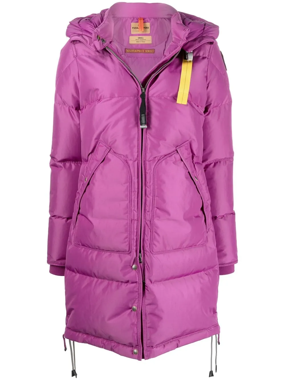 

Parajumpers chamarra bomber capitonada con capucha - Morado