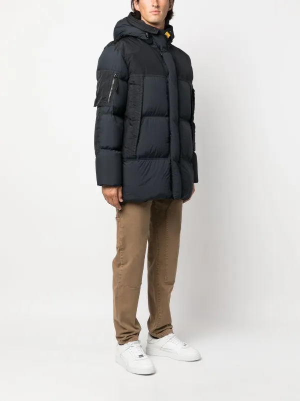 PARAJUMPERS｜ (CLINT (25SS-PMTSRE08-343)) Parajumpers zip-up Padded Coat | Blue | FARFETCH