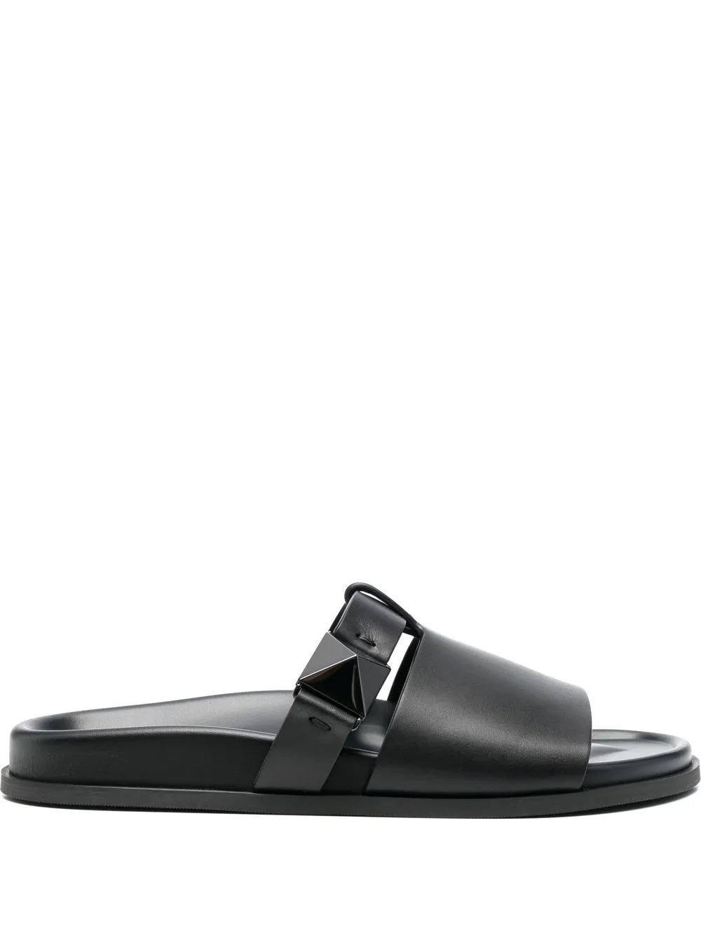 

Valentino Garavani sandalias Roman con apliques - Negro