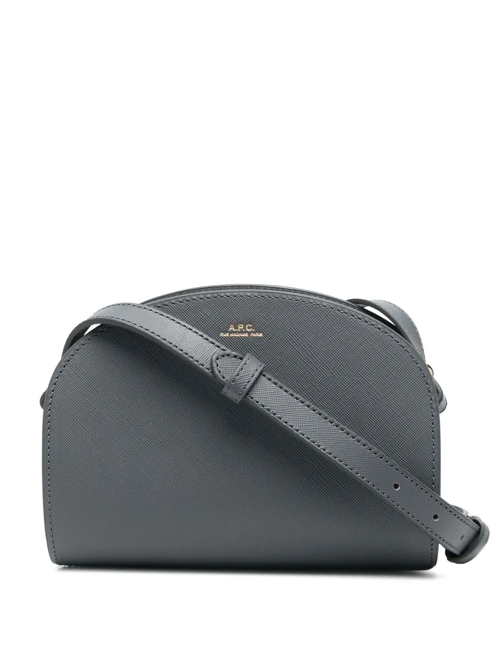 

A.P.C. logo cross-body bag - Grey