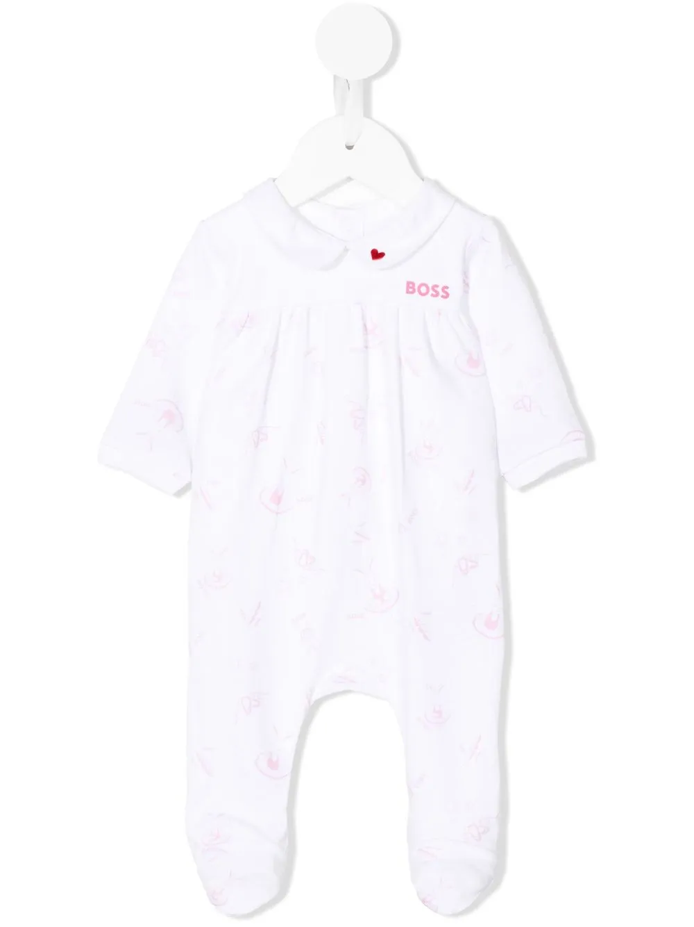 

BOSS Kidswear Bunny motif-print pyjamas - White