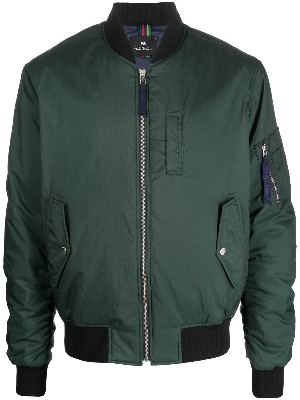 

PS Paul Smith zip-up bomber jacket - Green