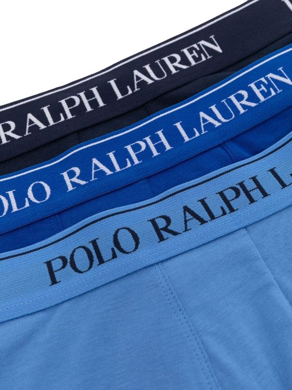 Polo Ralph Lauren Logo Waistband Boxer Briefs 3 Pack - Farfetch