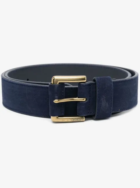 Polo Ralph Lauren suede buckle belt