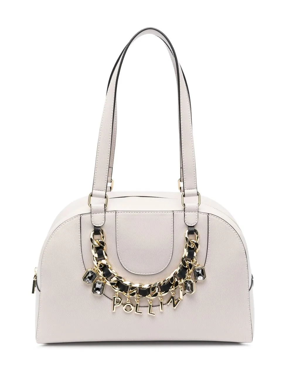 

Pollini logo-detail shoulder bag - Neutrals