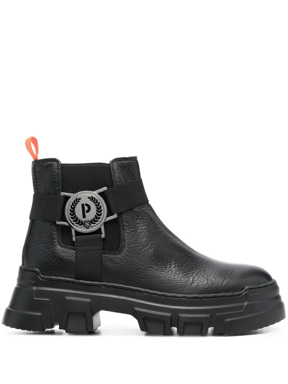 

Pollini leather ankle boots - Black