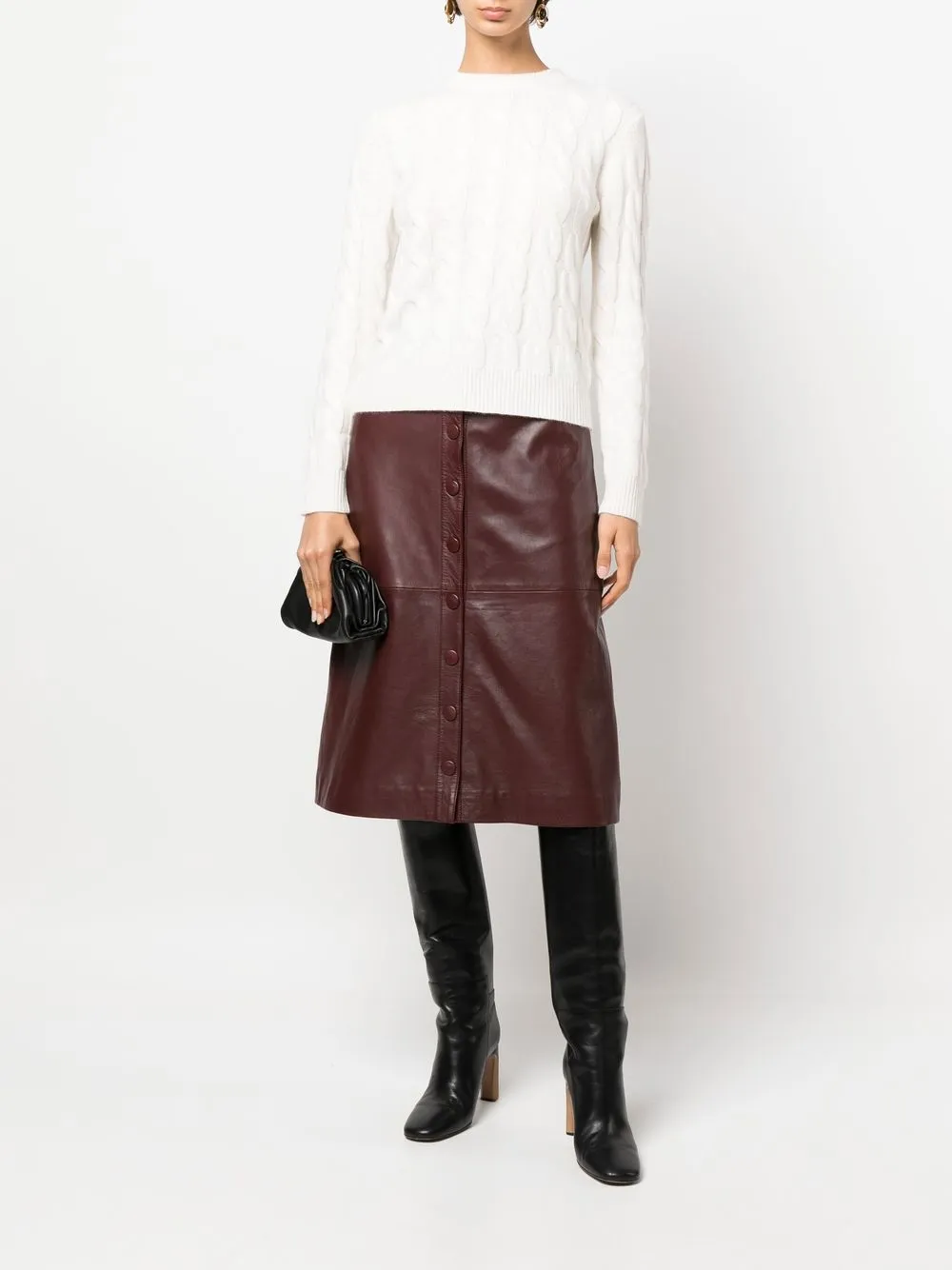 Max Mara cable-knit cashmere jumper | Knitted Sweaters | Image 2