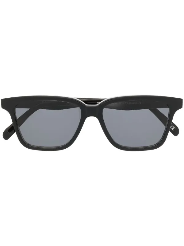 【関税込み】TOTEME トータスシェル The Squares サングラス Square sunglasses black – TOTEME