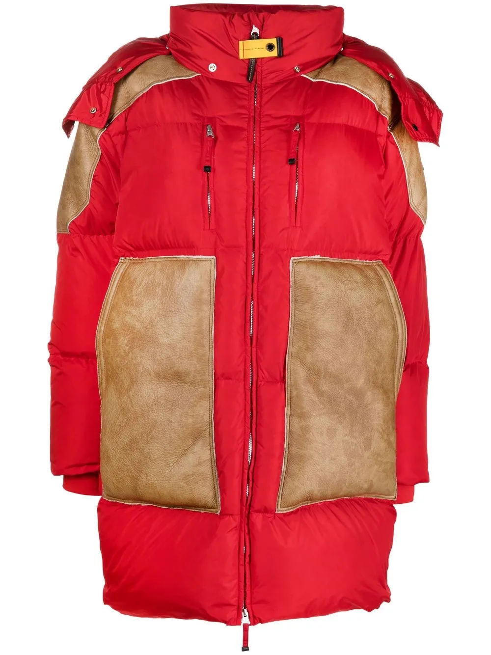 

Parajumpers abrigo con paneles - Rojo