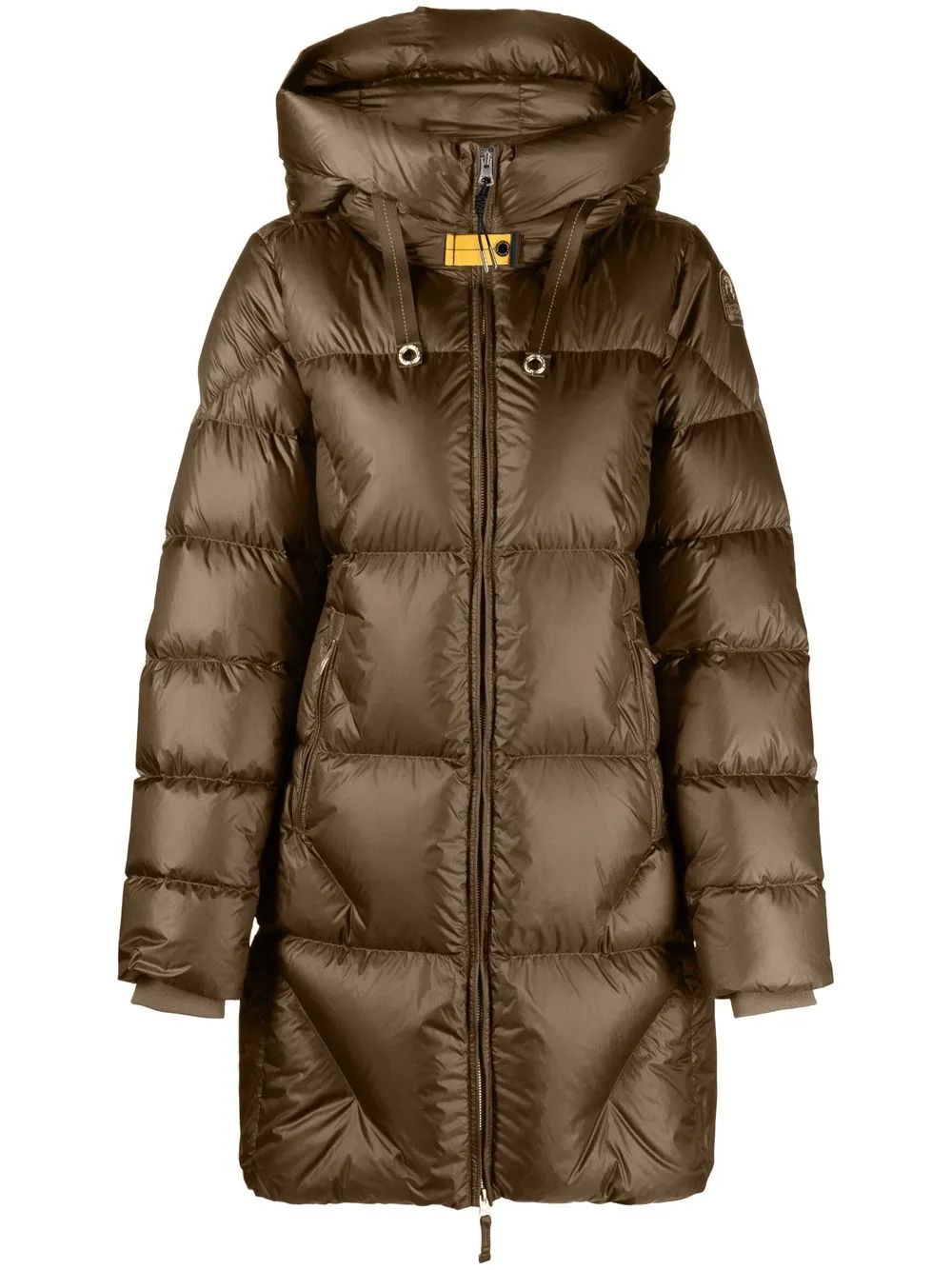 

Parajumpers hooded feather down coat - Brown