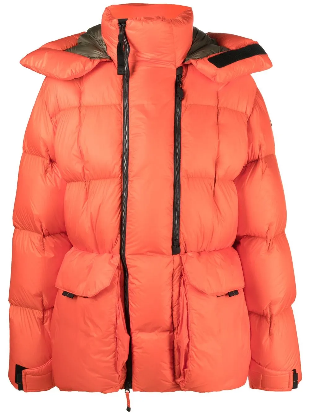 

Parajumpers detachable-hood padded jacket - Orange