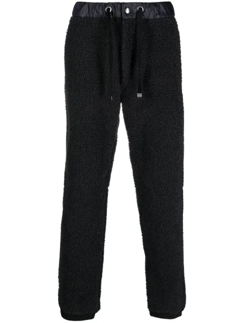 Parajumpers logo-patch fleece sweatpants