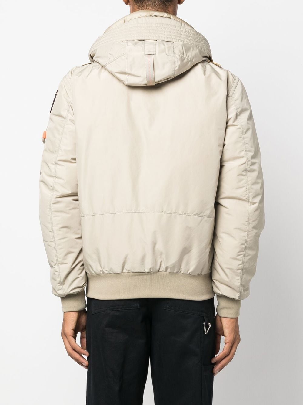 Shop Parajumpers Gobi Core Padded Bomber Jacket In Neutrals