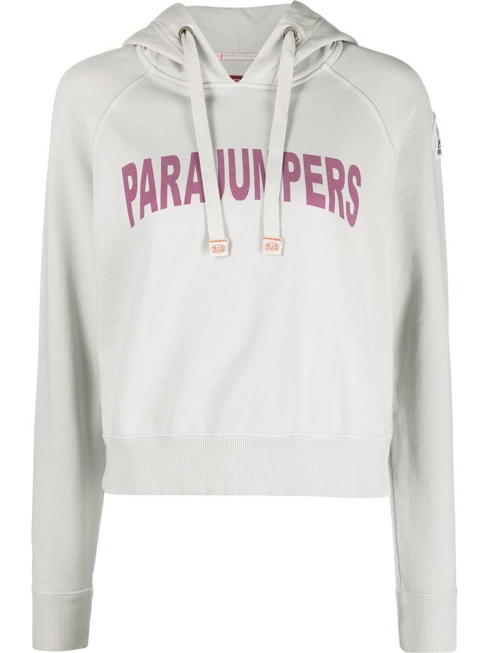 Parajumpers Logo-print Hoodie In Grey