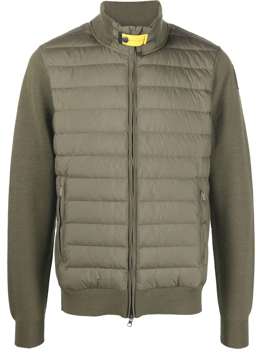Parajumpers funnel neck quilted down jacket - Green