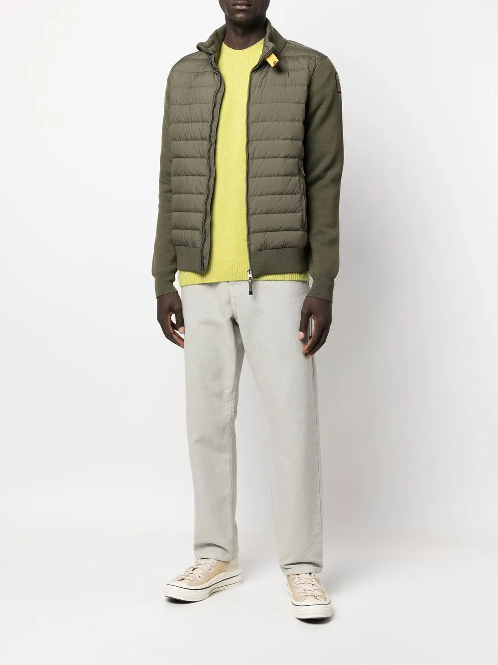 Parajumpers Donsjack met trechterhals - Groen