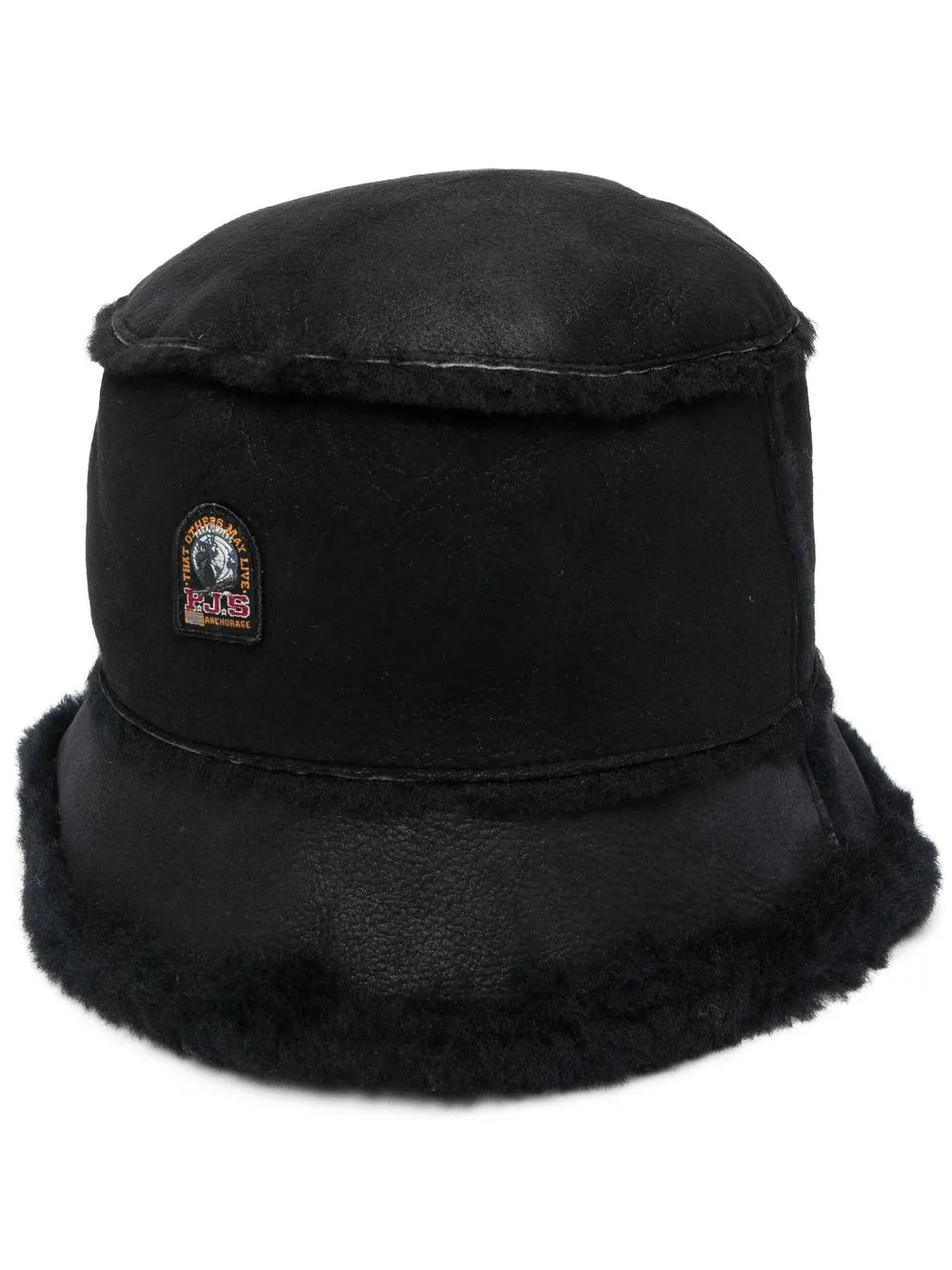 

Parajumpers gorro de pescador con parche del logo - Negro