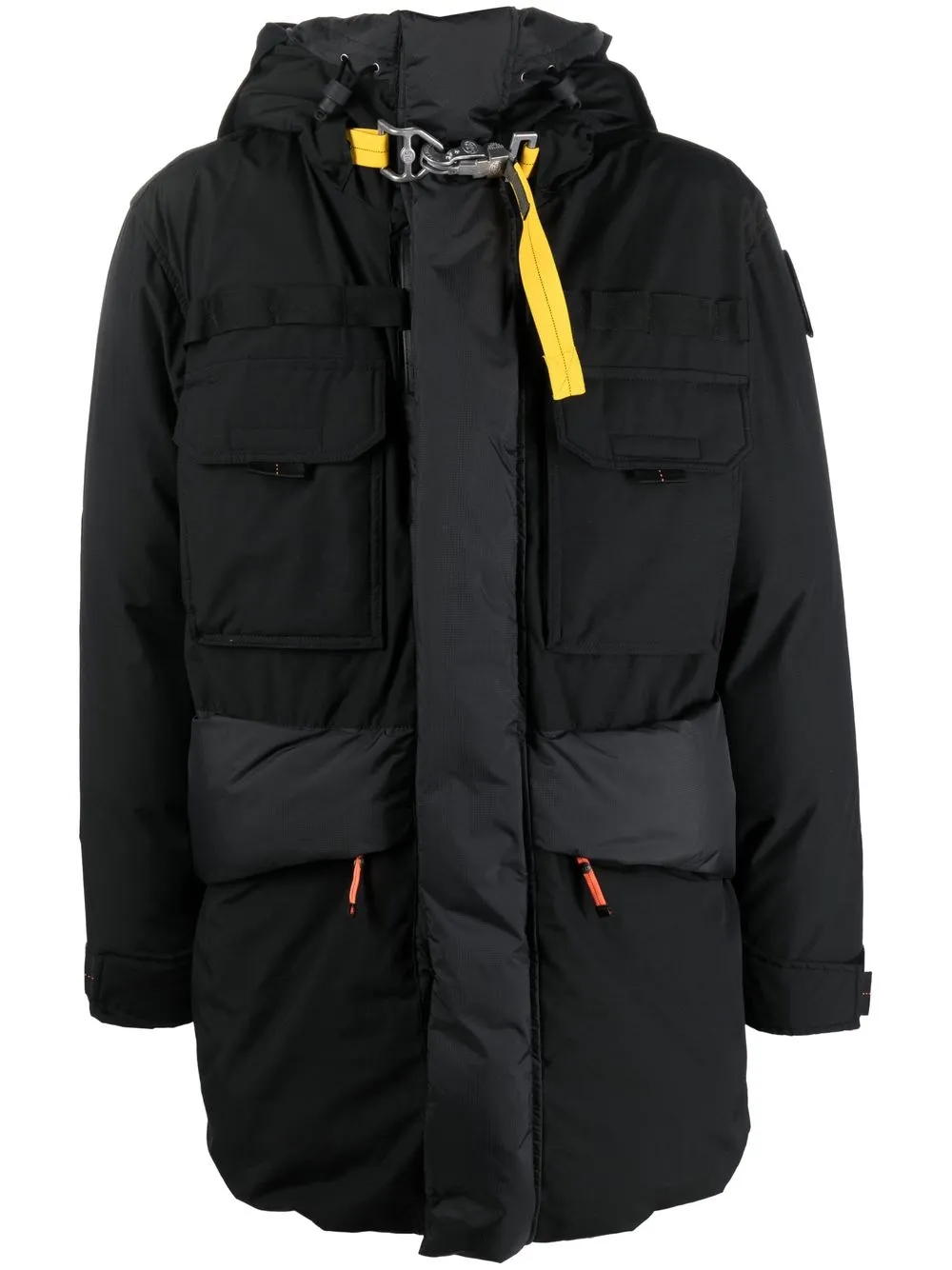 

Parajumpers padded midi jacket - Black