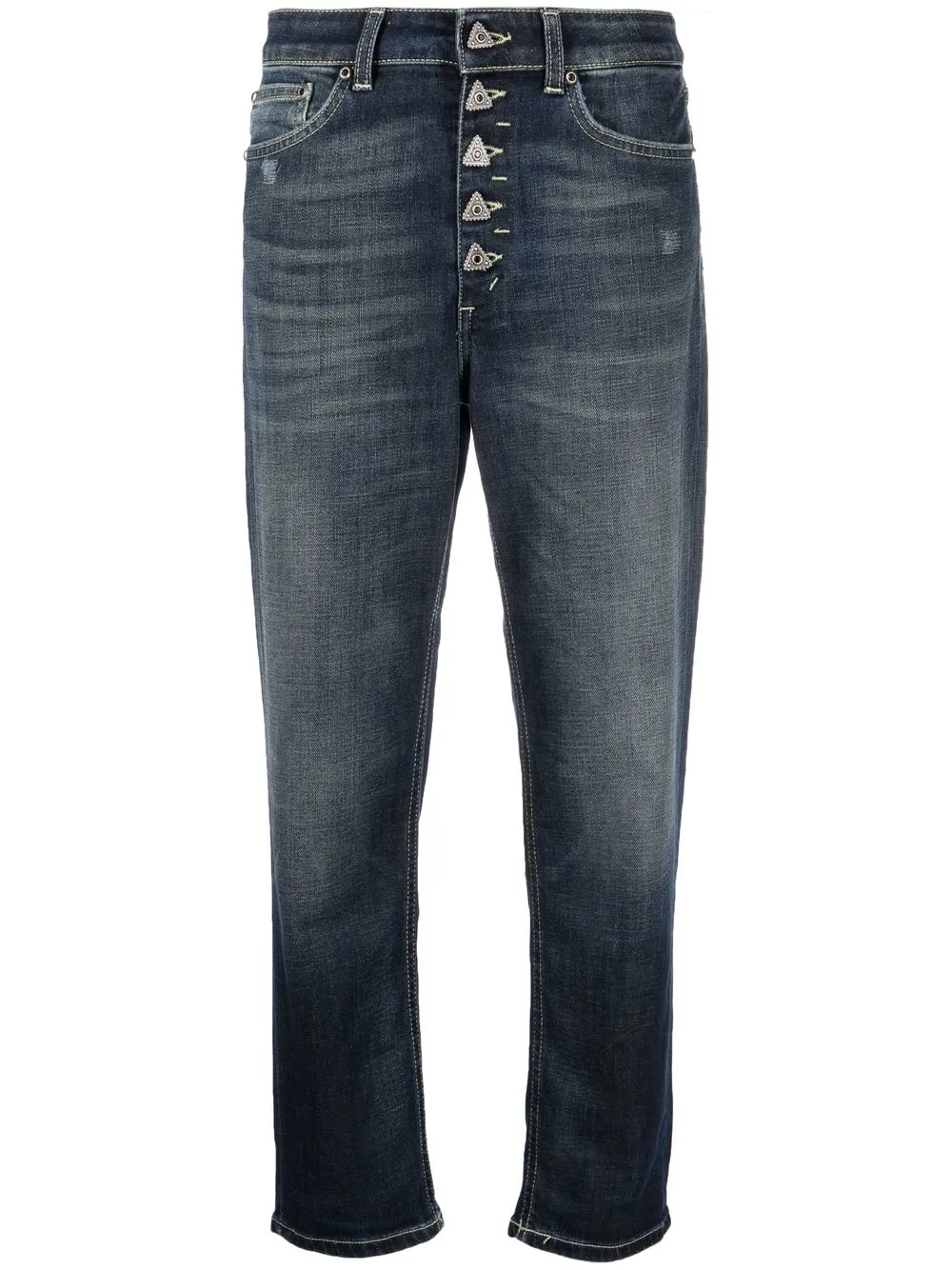 

DONDUP jeans con efecto envejecido - Azul