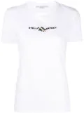 Stella McCartney 2001 glitch logo-print T-shirt - White