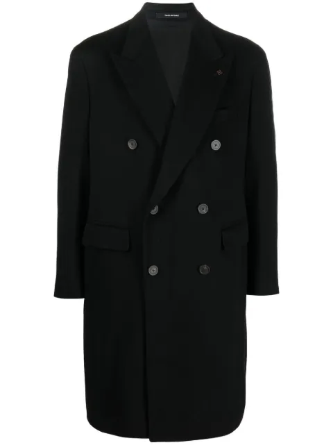 Tagliatore double-breasted button coat