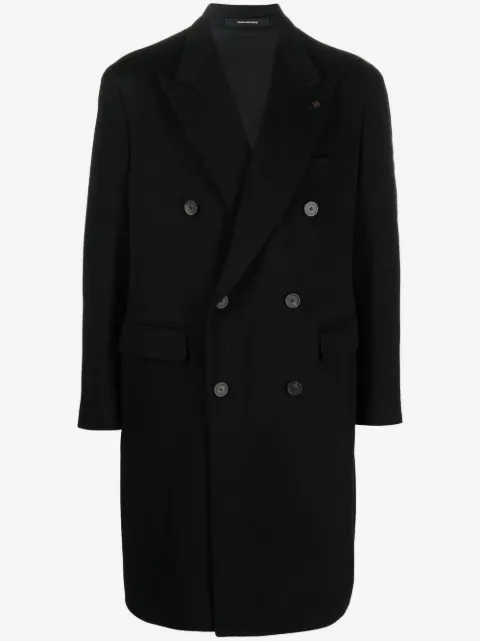 Tagliatore double-breasted button coat
