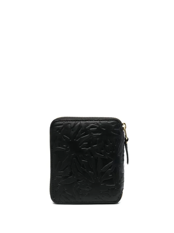 COMME des GARCONS コムデギャルソン DES 二つ折り財布 ブラック