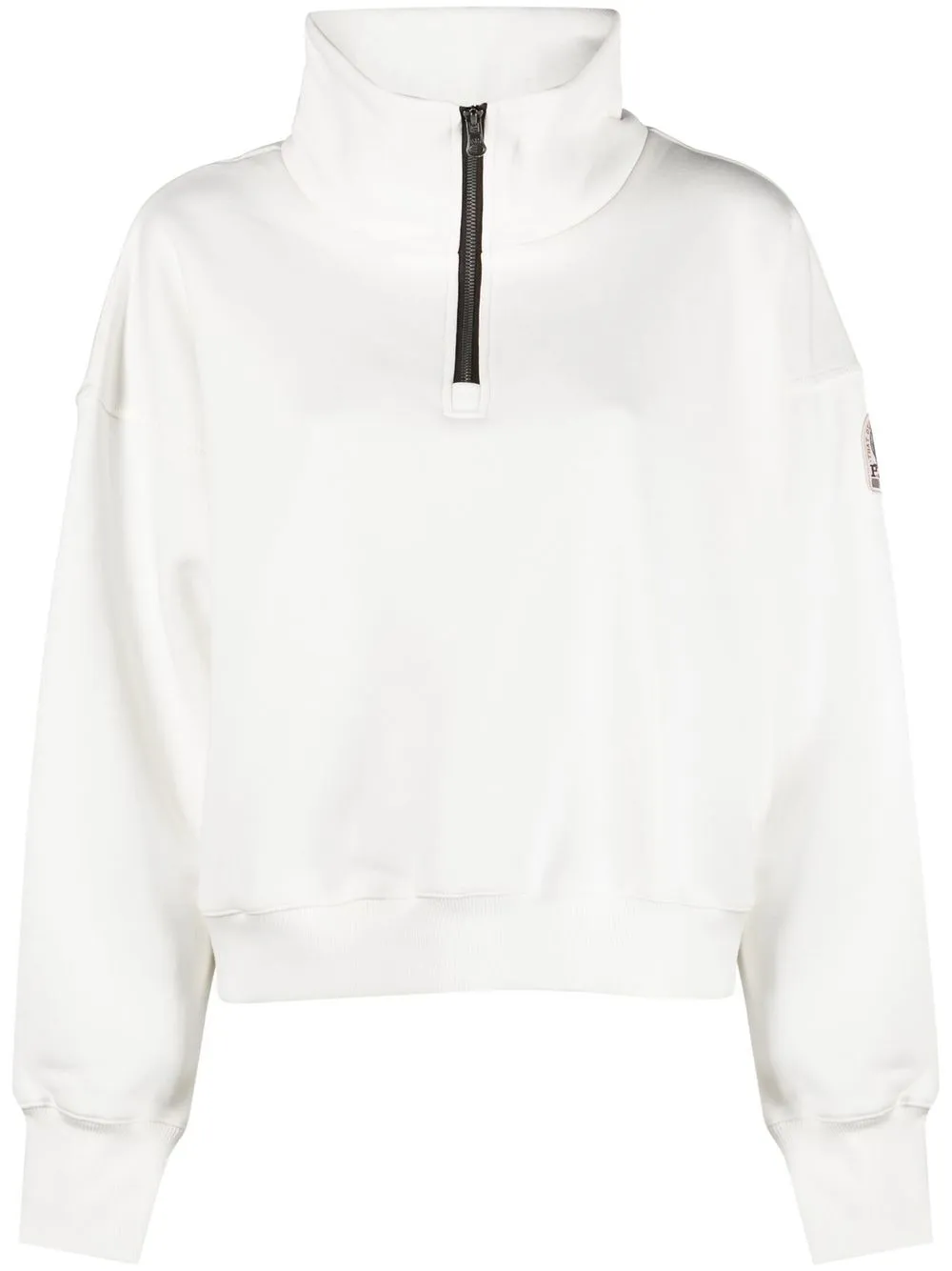 

Parajumpers zip-fastening long-sleeve sweatshirt - White