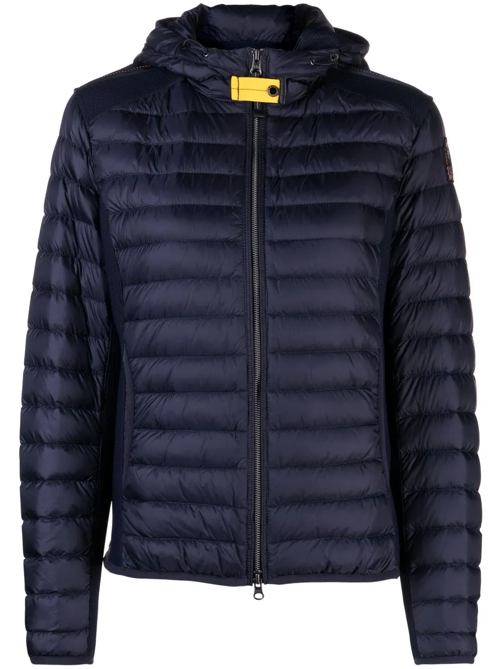 

Parajumpers logo-patch padded jacket - Azul