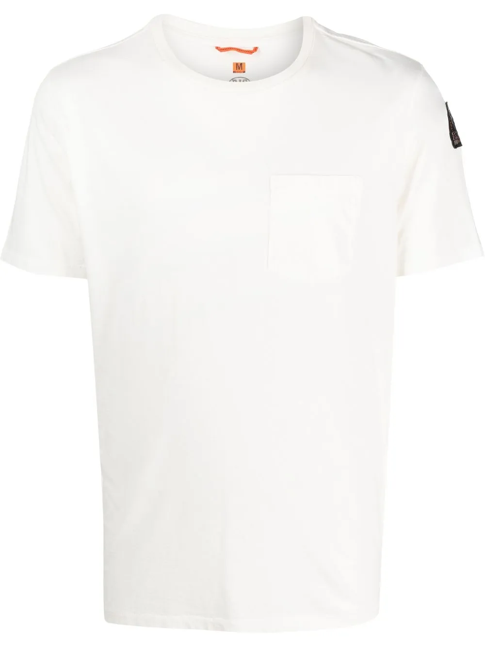 

Parajumpers playera manga corta con parche del logo - Blanco