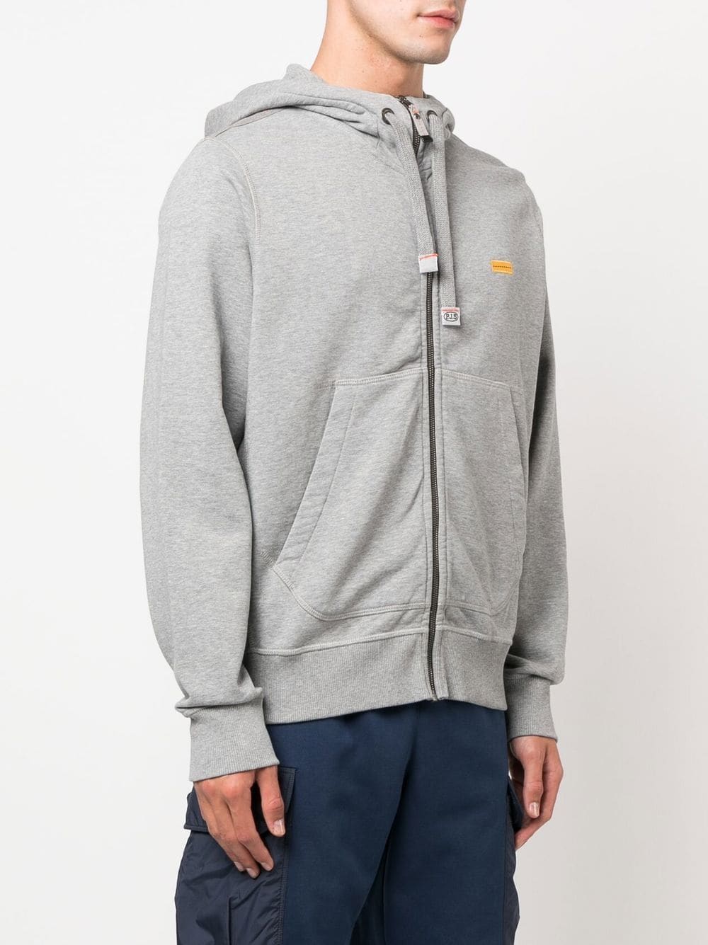 Parajumpers Logo Patch zip-up Hoodie - Farfetch