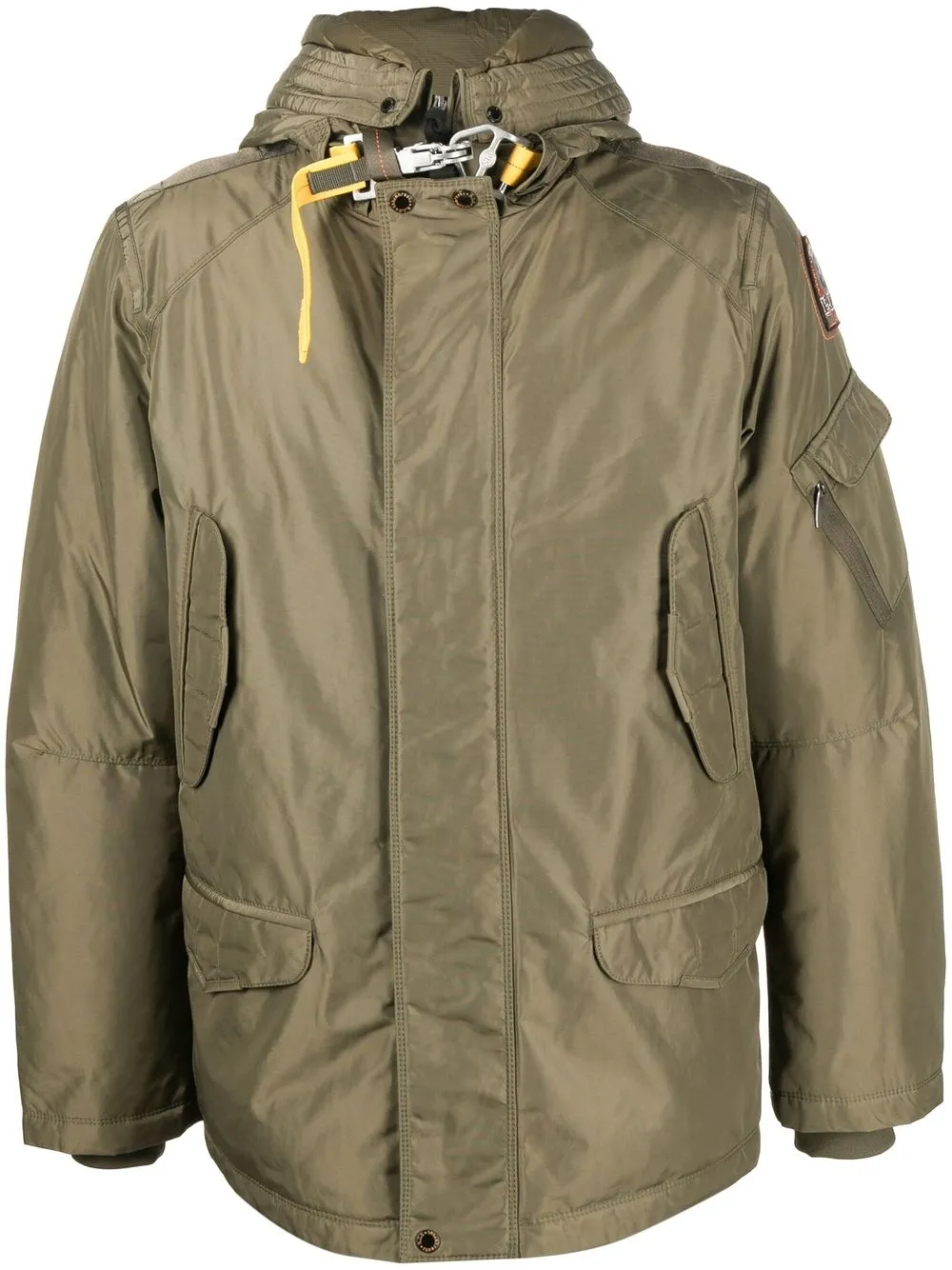 

Parajumpers chamarra con capucha y parche del logo - Verde