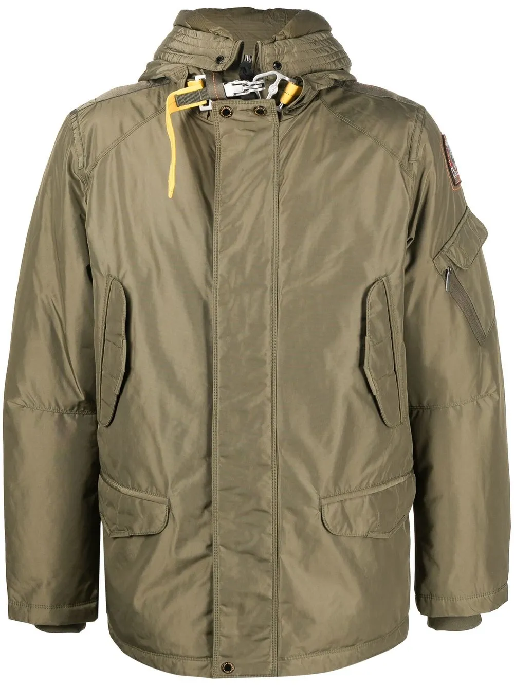 

Parajumpers chamarra con capucha y parche del logo - Verde