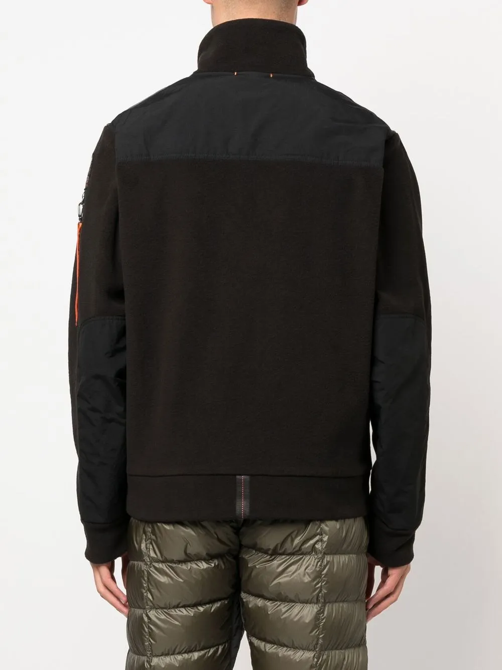 Parajumpers Logo-patch Jacket In Black