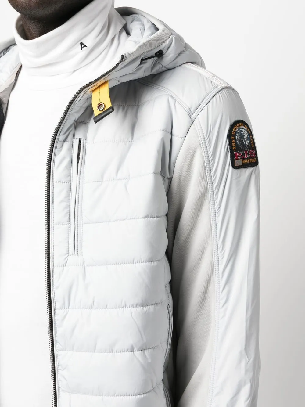 Parajumpers logo-patch sleeve padded jacket | Smart Closet