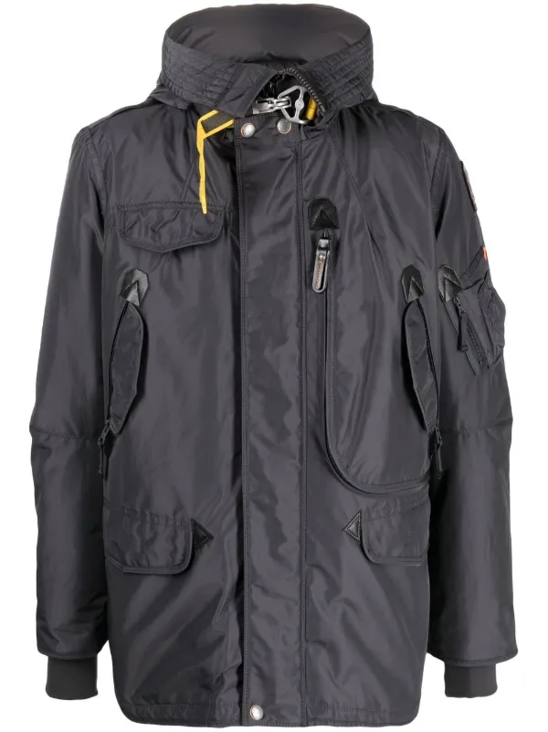 Parajumpers Logo Hooded Jacket - Farfetch
