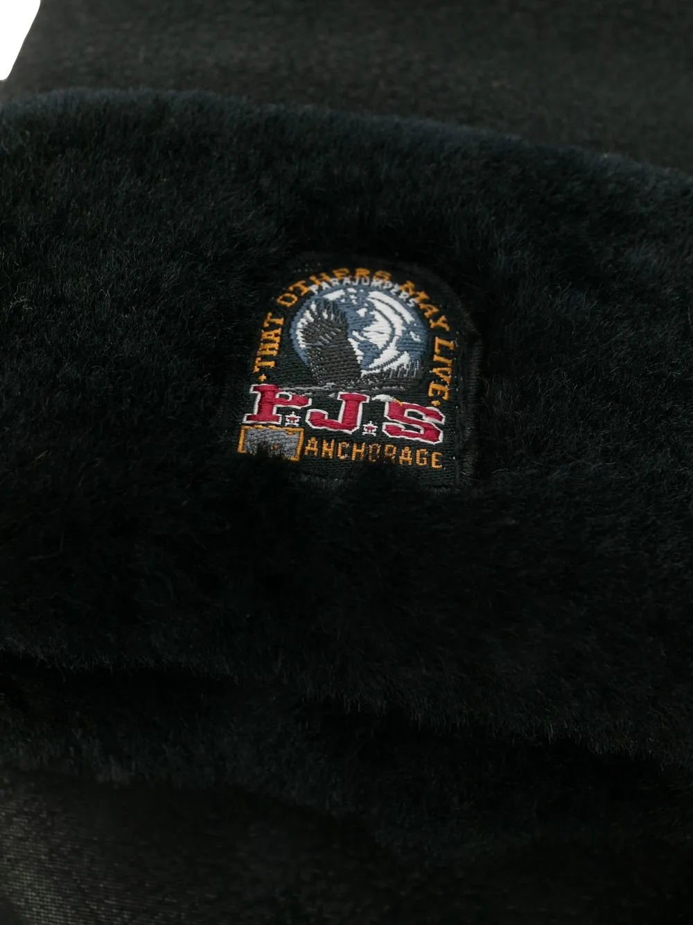 Parajumpers Handschoenen met logopatch - Zwart