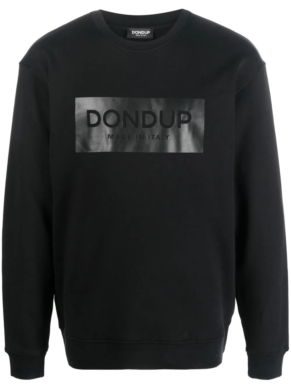 

DONDUP sudadera con logo estampado - Negro